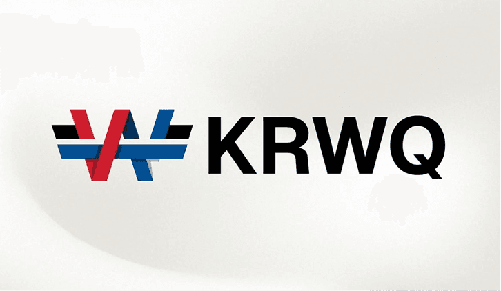 KRWQ includes Korean bonds held by Shinhan Securities as reserve assets